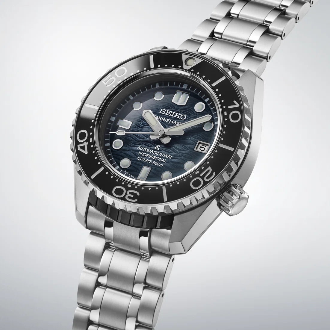 Ceasul Prospex Marinemaster Seiko Diver’s Ediție limitată a 60-a aniversare SLA081