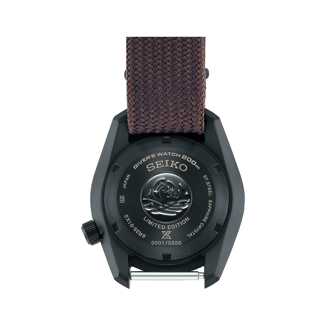 Ediție limitată Prospex Sea 1968 Heritage Diver’s Black Series SPB255