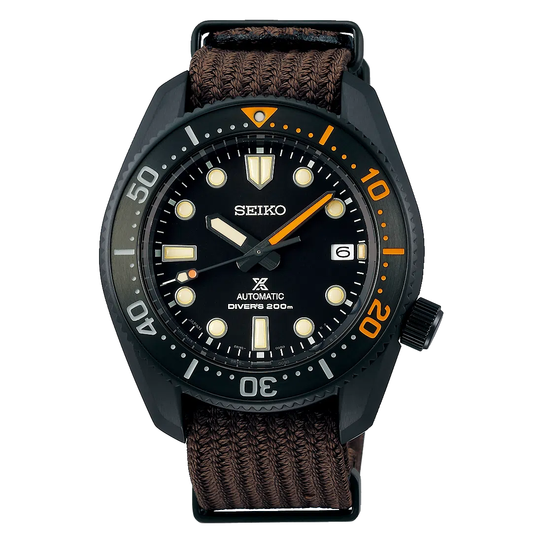 Ediție limitată Prospex Sea 1968 Heritage Diver’s Black Series SPB255