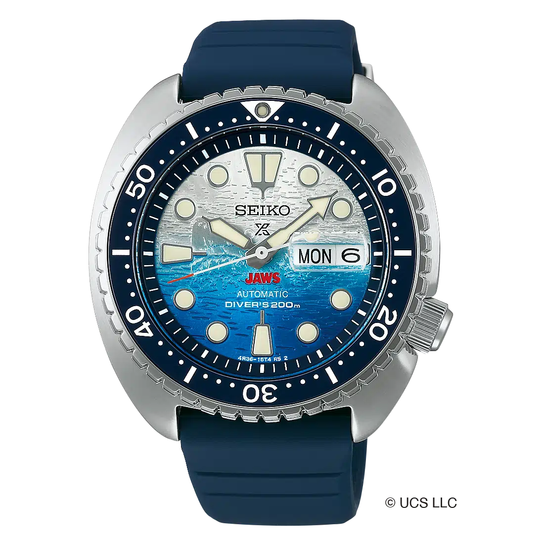 Ediție limitată pentru a 50-a aniversare Prospex Sea JAWS SRPL81